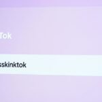 TikTok keresőfelülete az extrém soványság ellenőrzéséért.