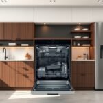 GE Profile PDT715SYNFS mosogatógép modern konyhában