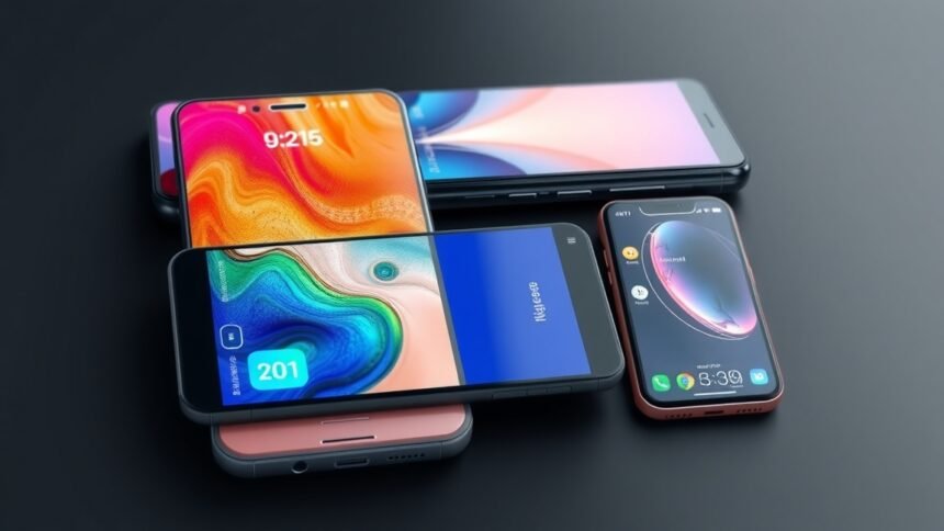 Különböző okostelefonok összehasonlítása a legjobb teljesítményért.