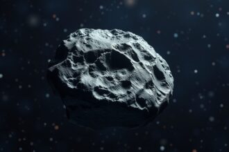 Az aszteroidák űrbeli kép, amelyek az élet alapköveit tartalmazhatják.