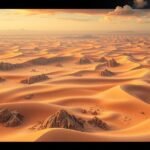 Végtelen homokdűnék a világ legnagyobb sivatagában