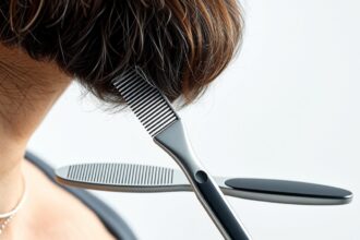 Szakállvasaló fésű a sima és ápolt szakállért.