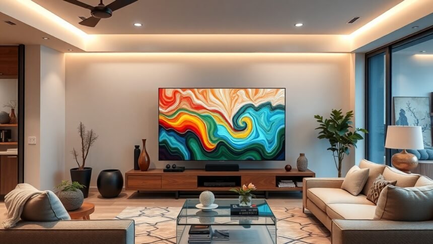 Samsung QE85QN95D Neo QLED televízió csodás képminőséggel.