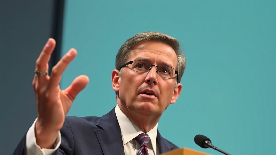 Politikai beszéd a gazdasági helyzetről és adóemelésről