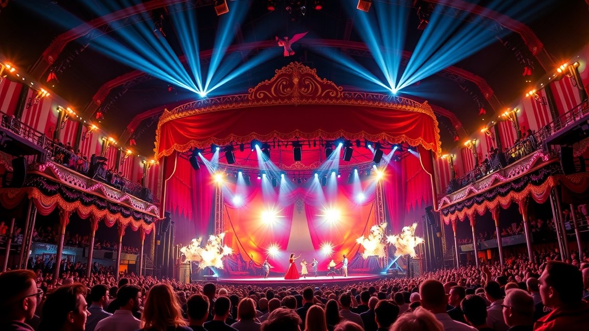 A legnagyobb showman előadás HD minőségben, lenyűgöző látványosságokkal.