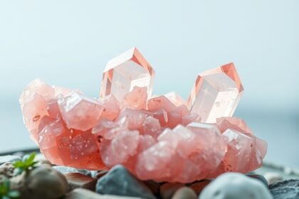 Morganit kristályok: a szeretet és gyógyulás szimbóluma