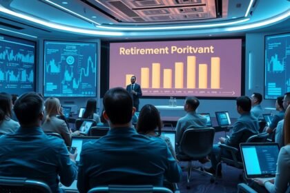 Prezentáció a nyugdíjmegafondok tervezetéről modern üzleti környezetben.