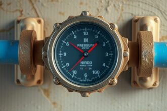 Hidrofor nyomáskapcsoló a vízellátás szabályozására