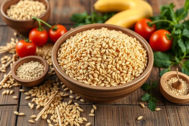 Köles és friss zöldségek egészséges tápláló ételekhez