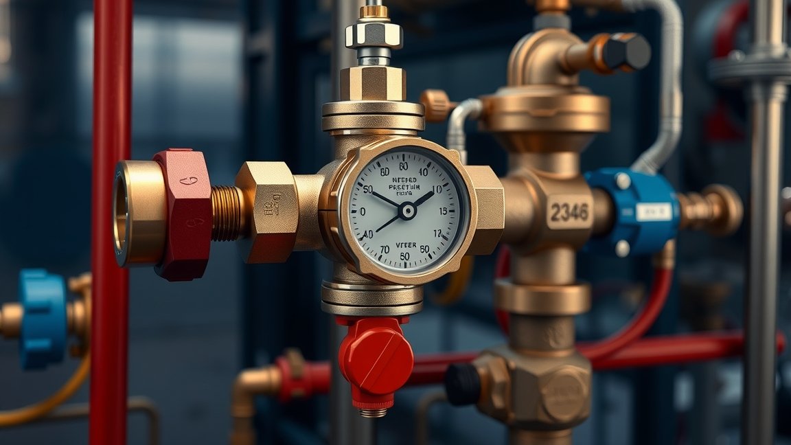 Gáz nyomásszabályozó szelep működése és jelentősége