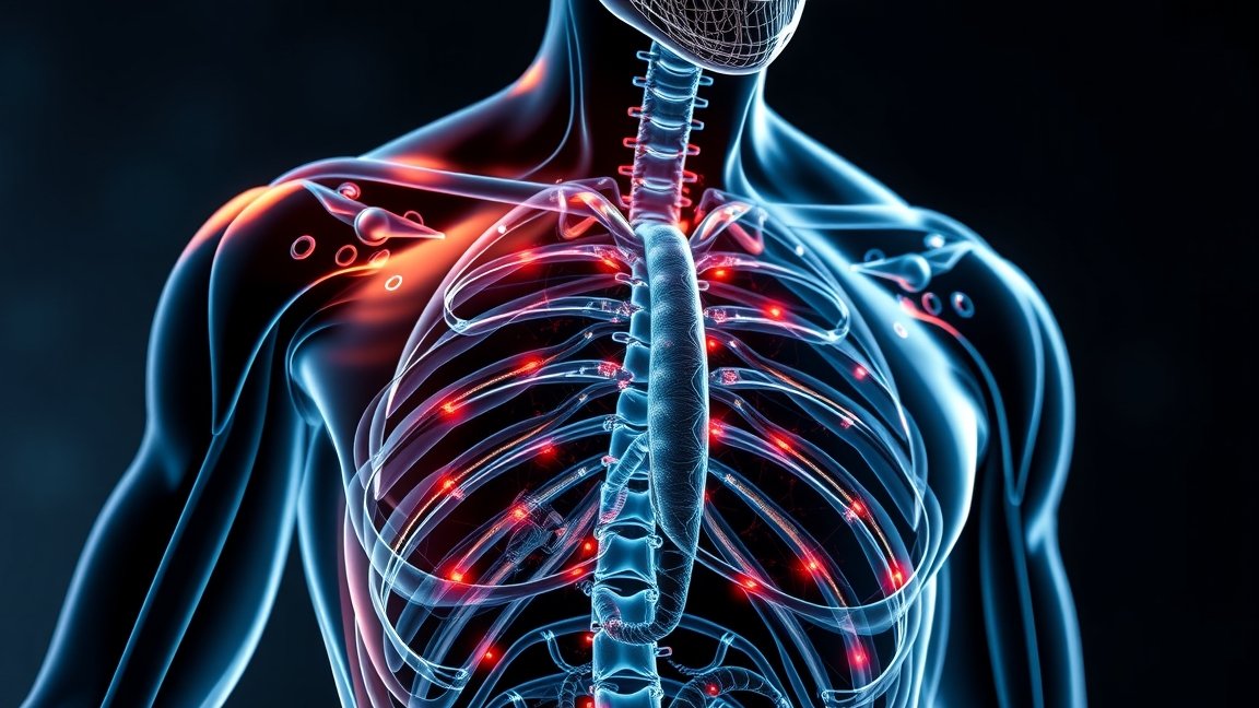 A diosmin jótékony hatásait bemutató emberi test.