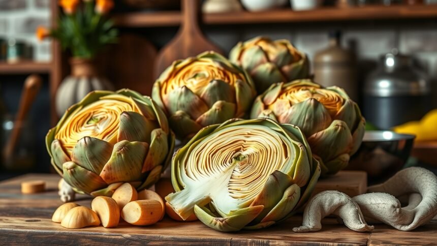 Friss csicsóka a konyhában, egészséges táplálkozás alapanyaga