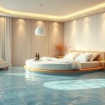 Modern vízágy a pihentető alvás és kényelem érdekében