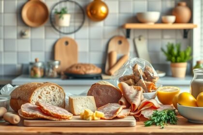 Friss ételek és hozzávalók a konyhában egészséges étrendhez