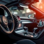 Automata kuplung bowden az autó műszerfalán