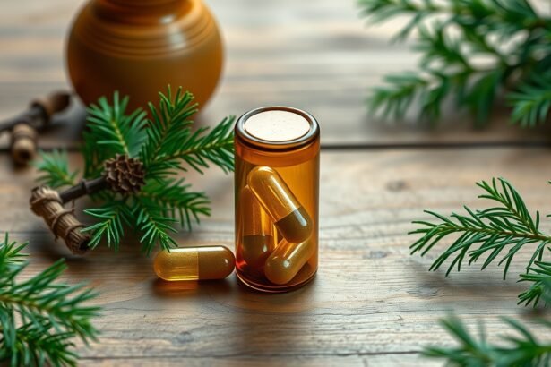 Vörösfenyő kapszulák és természetes gyógymódok a gyógyászatban.