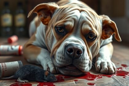 Kutyák és egérméreg: mérgezés tünetei és teendők