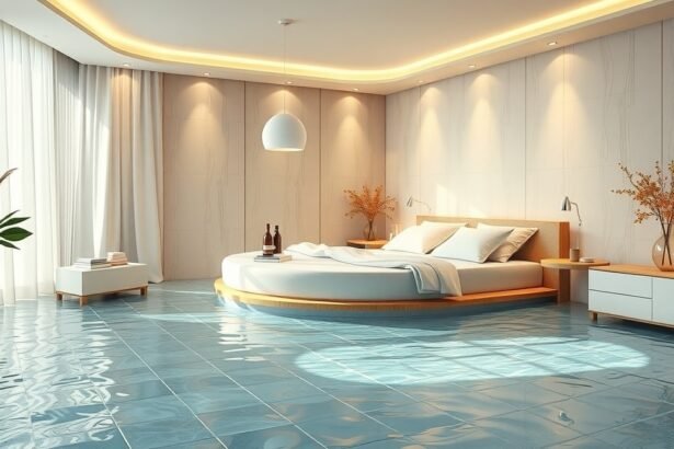 Modern vízágy a pihentető alvás és kényelem érdekében