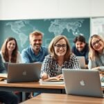 Német nyelvtanulás csoportban, online eszközök használata