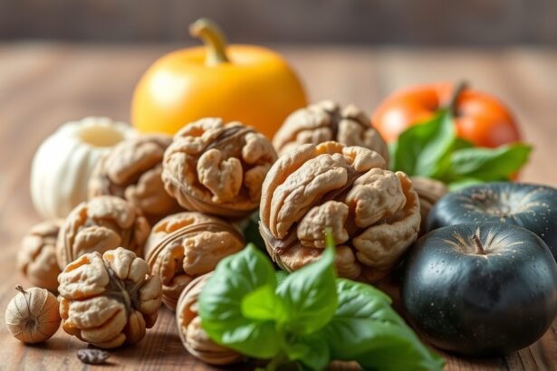 Dió és zöldségek vegyesen az emésztés támogatására