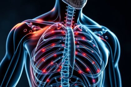 A diosmin jótékony hatásait bemutató emberi test.