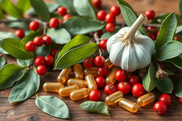 Fokhagyma, galagonya és fagyöngy kapszulák szív- és érrendszeri egészséghez