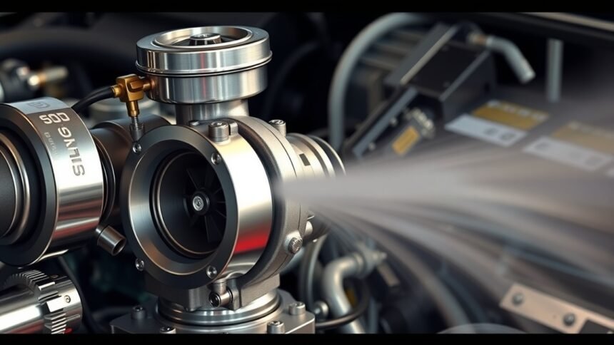 Turbo szabályzó szelep motor teljesítmény optimalizálásához