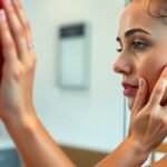 Női arcápolás, arcizomtornával a rugalmas bőrért.