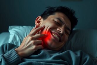 Örömteli férfi, aki a Rubophen hatását élvezi.