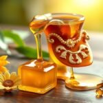 Méhpempő és virágok, természetes támogatás a pajzsmirigy egészségéhez.