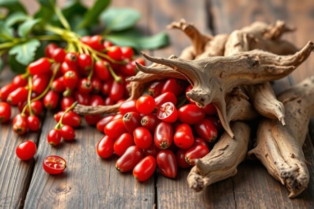 Goji bogyók és maca gyökér természetes egészségmegőrző erőforrások