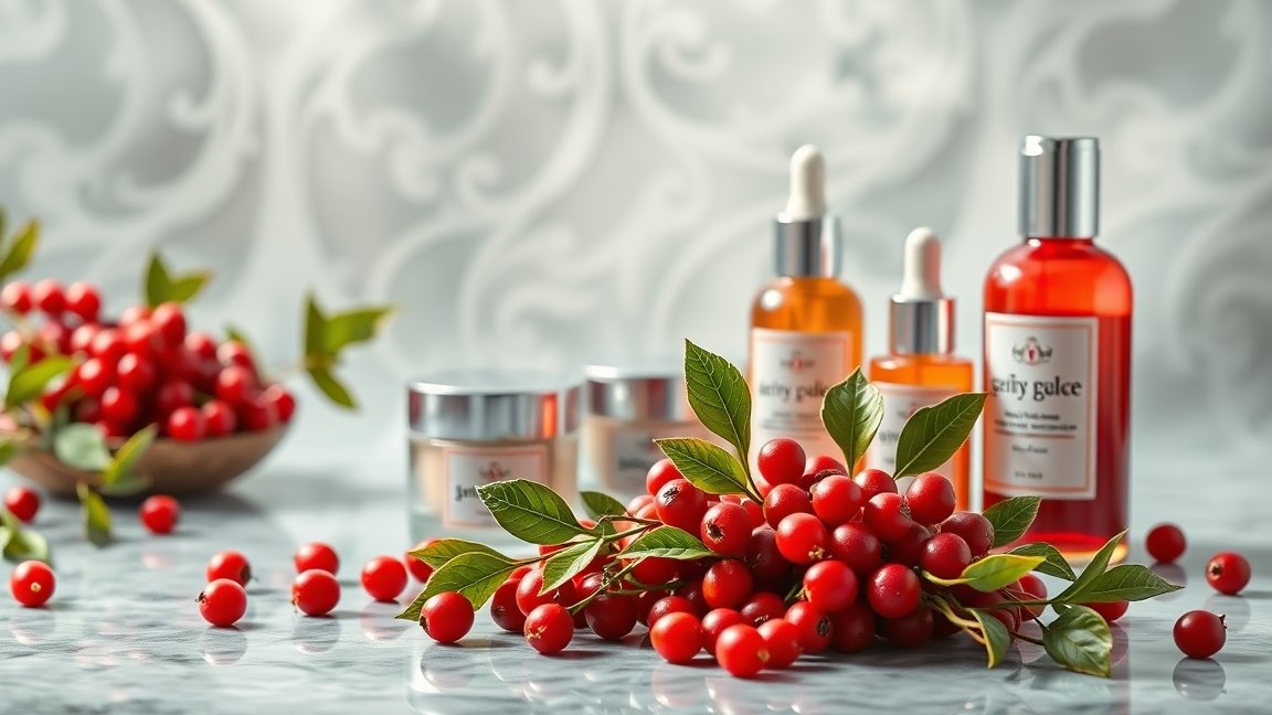 Goji bogyóval és bőrápolókkal készült szépítő termékek