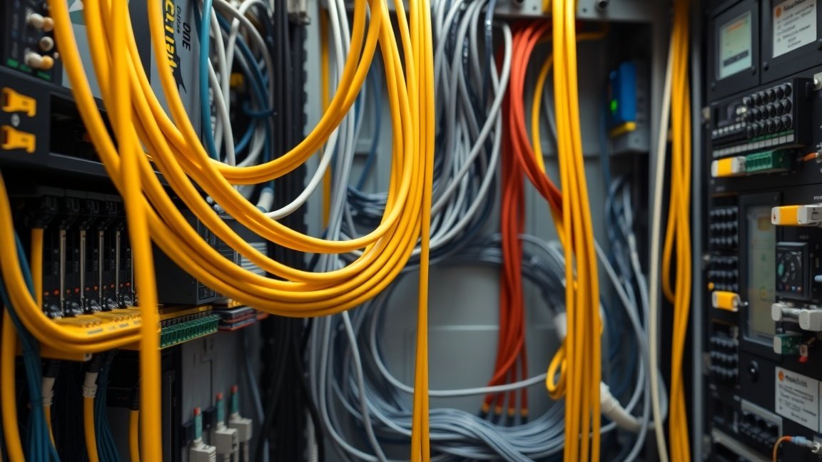 PROFIBUS hálózati komponensek és kábelezés részletei