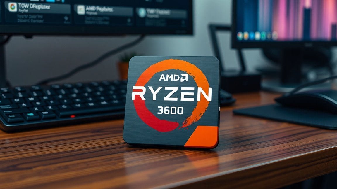 AMD Ryzen 5 3600 processzor asztali számítógéphez