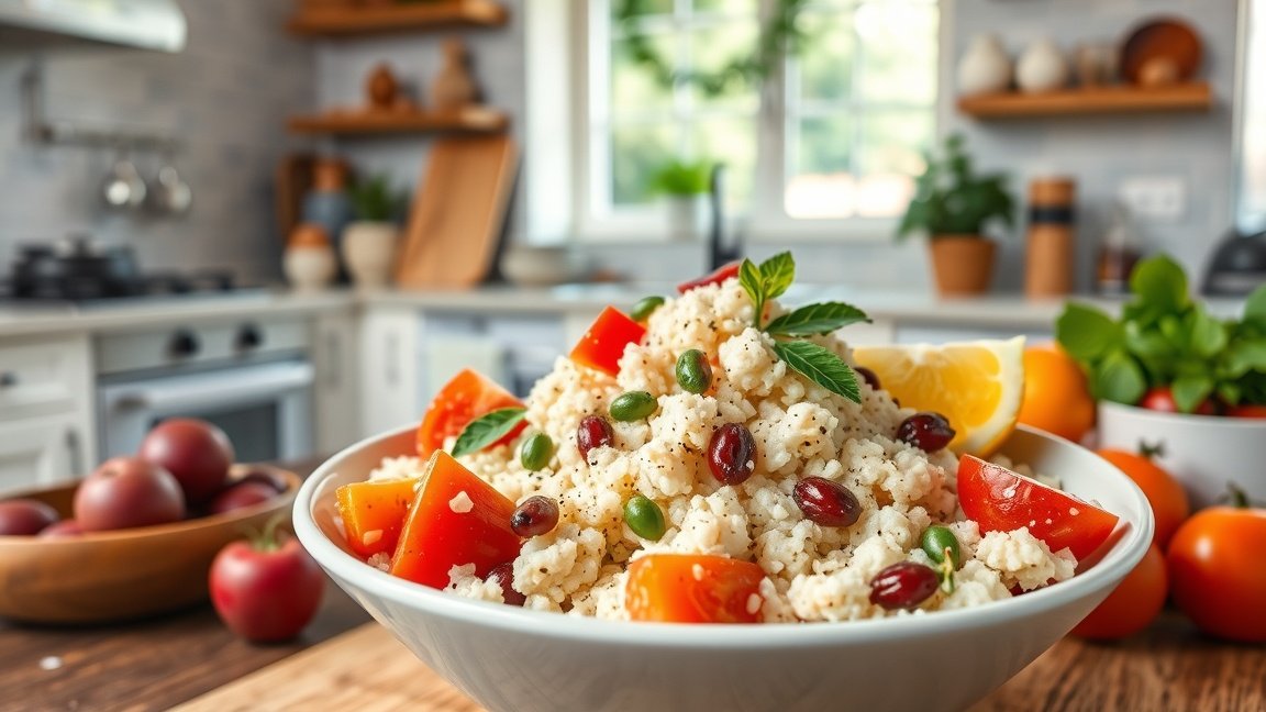 A tápióka előnyei az emésztés javításában és a gluténmentes étrendben: Egészséges receptek 1 Tápiókás saláta friss zöldségekkel és citrommal