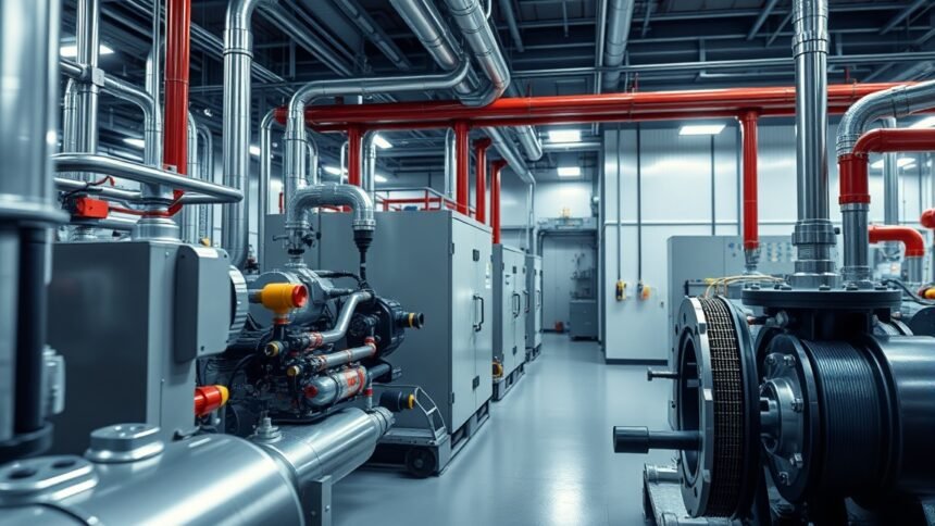 Modern ipari zsírzórendszer a gépkarbantartás javítása érdekében