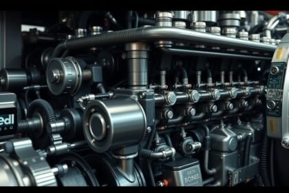 Korszerű dízelmotor common rail rendszere részletesen