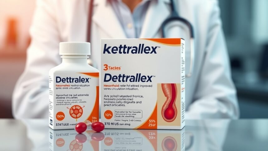 Detralex és Kettrallax gyógyszerek aranyér tüneteinek enyhítésére