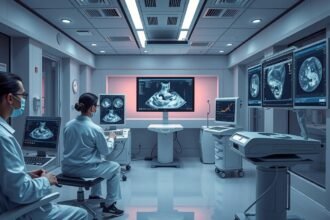 Ultrahangos diagnosztika modern orvosi környezetben