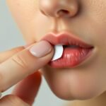 Herpesztapasz felhelyezése szájra, bőrproblémák kezelésére