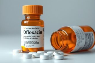 Ofloxacin antibiotikum flakon és tabletták