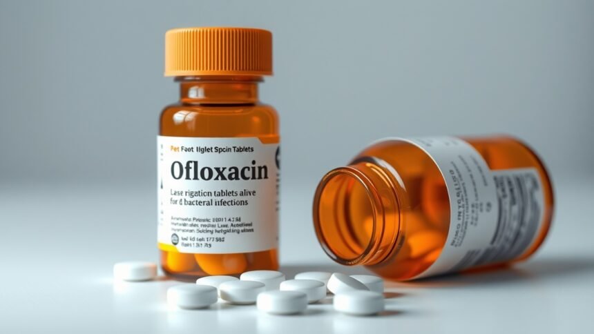 Ofloxacin antibiotikum flakon és tabletták