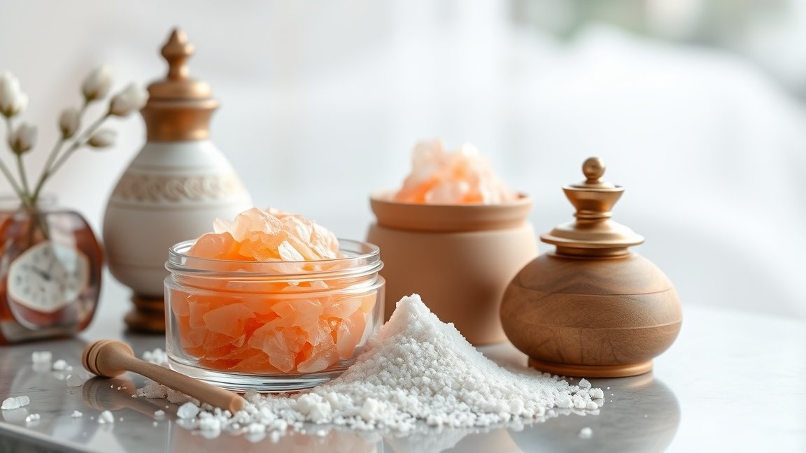 Himalája só és szépségápolási eszközök bőrápoláshoz