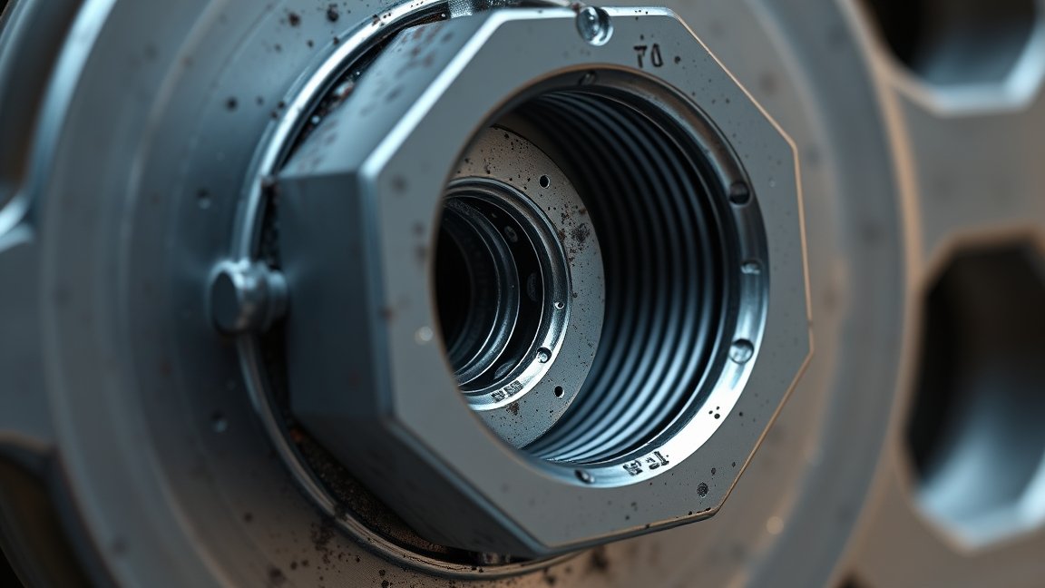 Önzáró anya részlete, ipari felhasználásra tervezve.