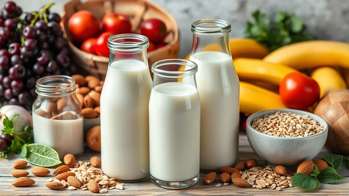 Tej és növényi alternatívák egészséges táplálkozáshoz